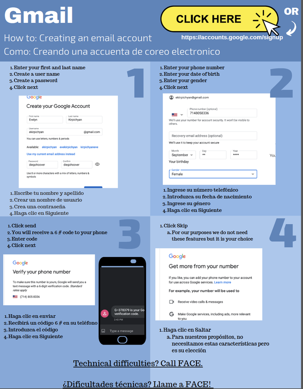 Setting up Gmail 